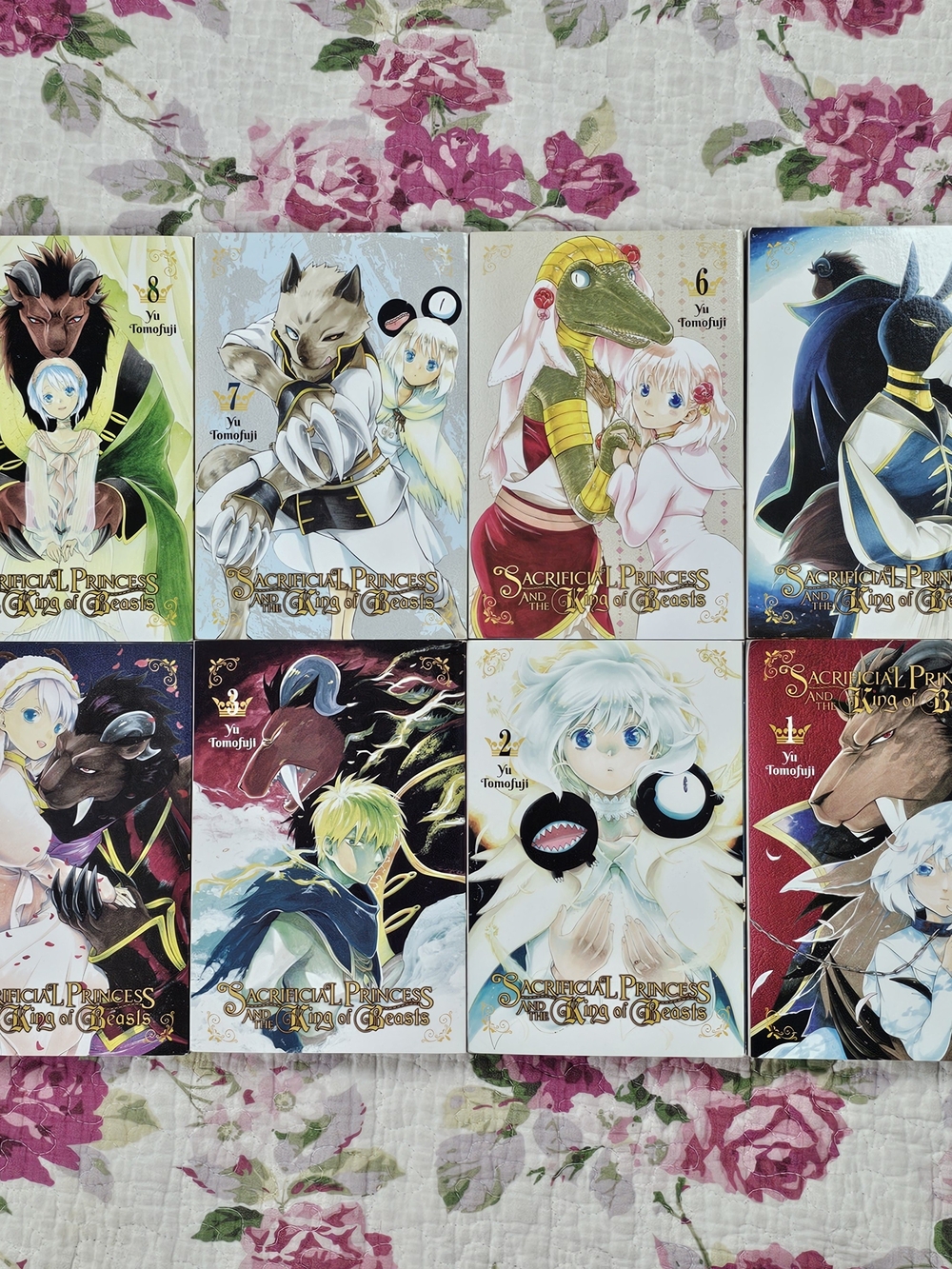 Yen Press Sacrificial Princess and the King of Beasts Manga Vol 1-8 Set English